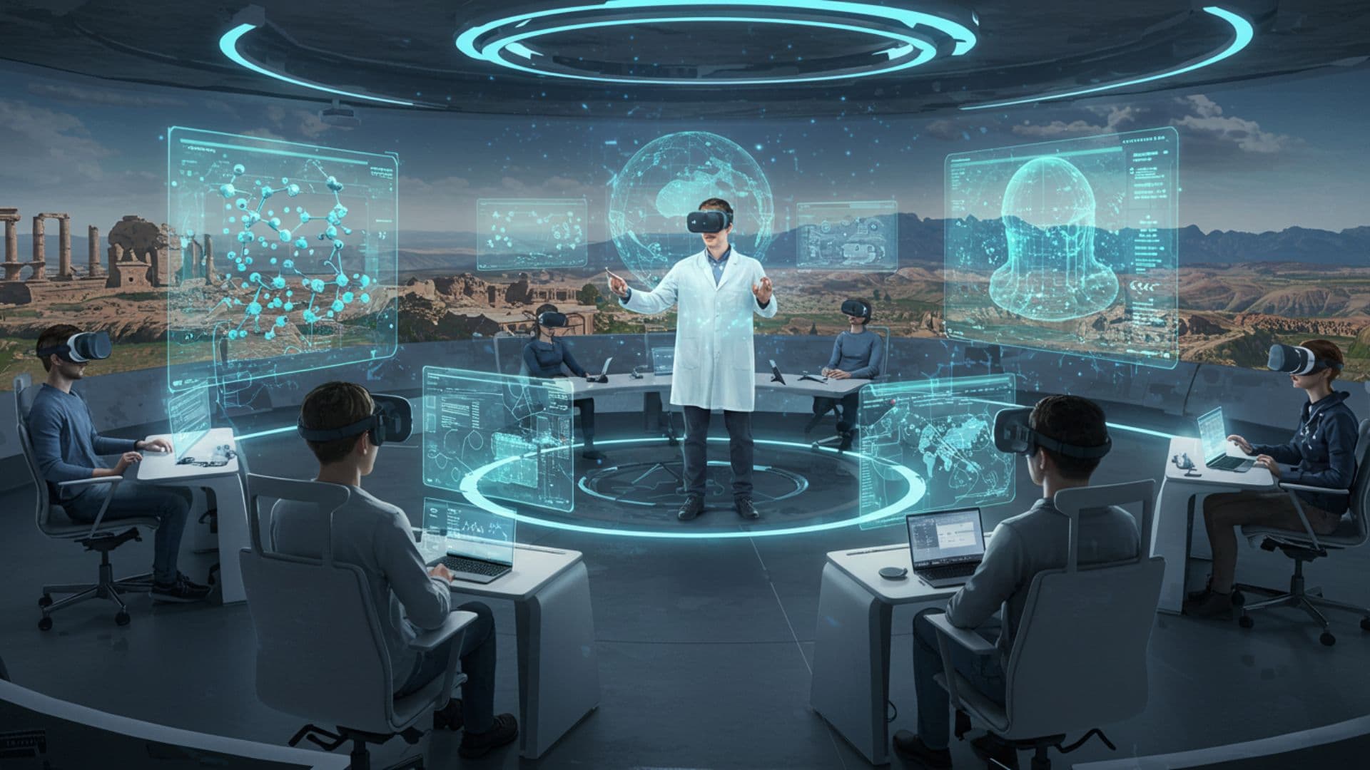 Virtual Reality University: Revolutionizing Higher Education through Immersive Technology
